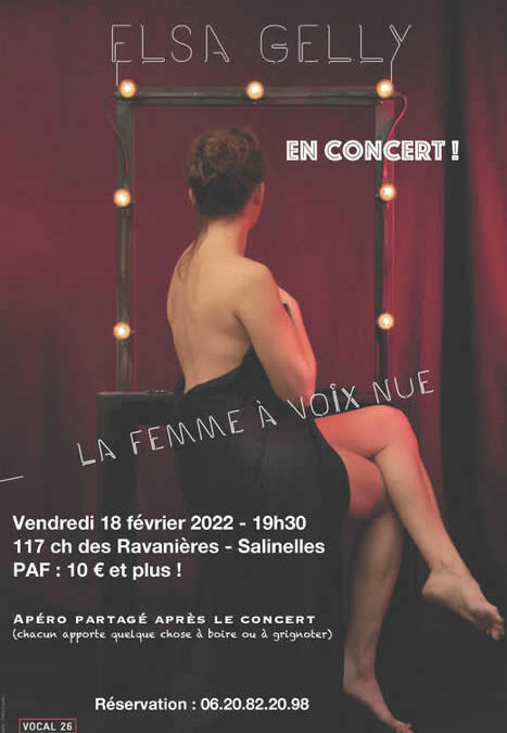 Elsa Gelly en concert