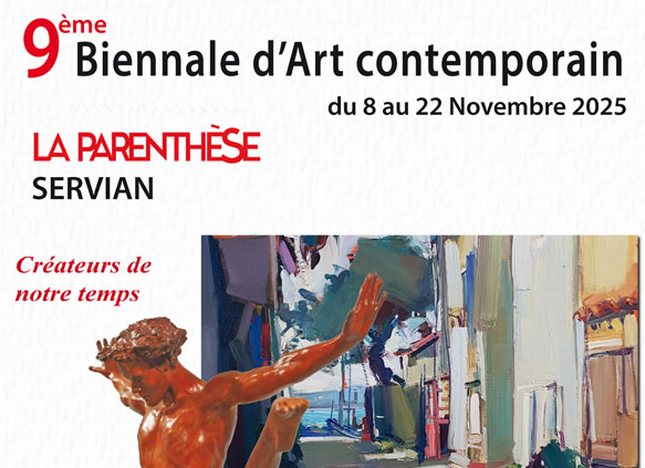 Biennale d&rsquo;art contemporain de Servian